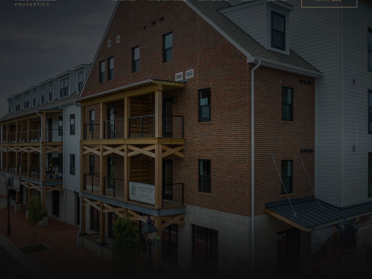 Mitchell Properties website